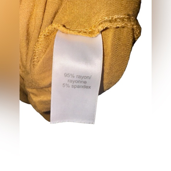 “Maurices” Size XXL Yellow Strappy Choker Top - Picture 7 of 8